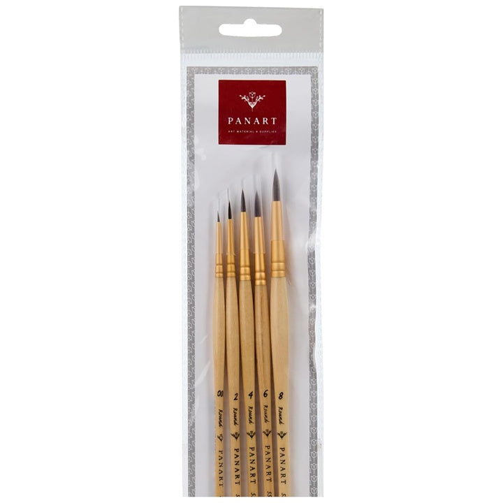 PanArt ES-01 Set okruglih četkica od 5 komada