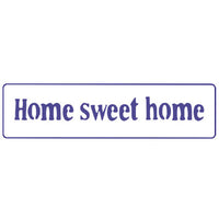 Šablon PENTART Text  - Home sweet home