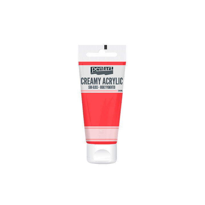Kremasta polusjajna akrilna boja Pentart 200 ml