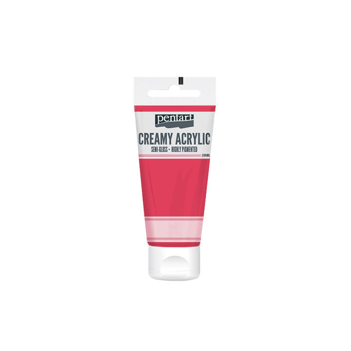 Kremasta polusjajna akrilna boja Pentart 200 ml