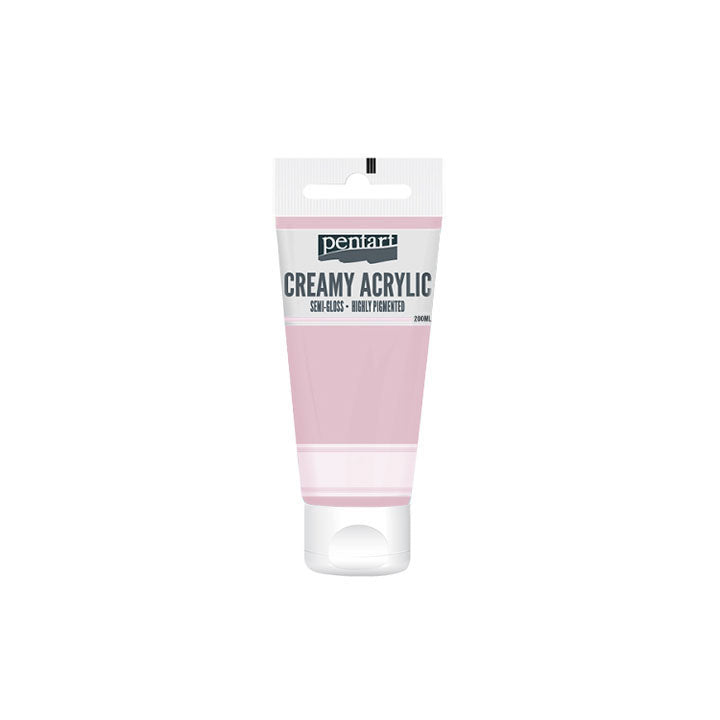 Kremasta polusjajna akrilna boja Pentart 200 ml