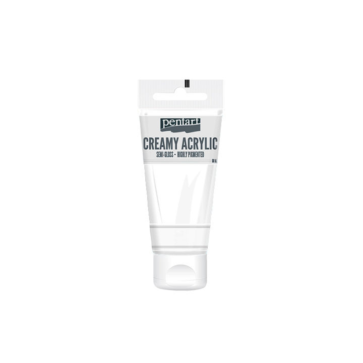 Kremasta polusjajna akrilna boja Pentart 60 ml