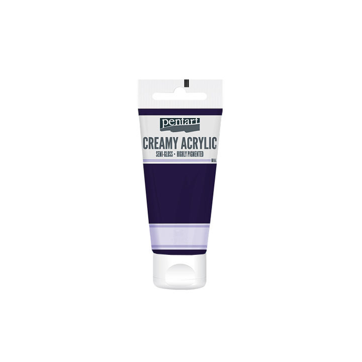 Kremasta polusjajna akrilna boja Pentart 60 ml