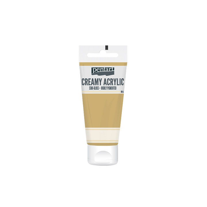 Kremasta polusjajna akrilna boja Pentart 60 ml
