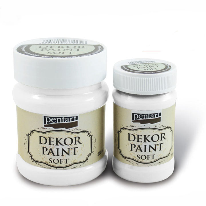 Nežna dekorativna boja 100 ml – white