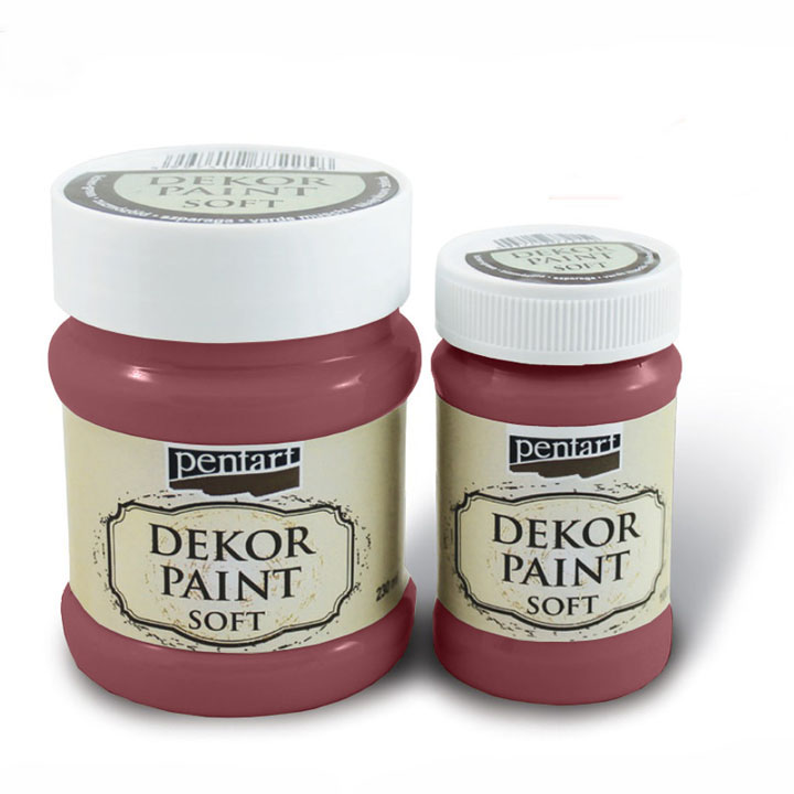 Nežna dekorativna boja 100 ml – burgundy red