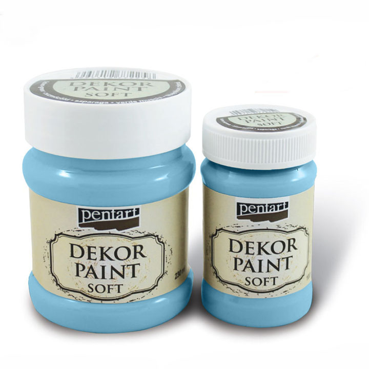 Nežna dekorativna boja 100 ml – Flax-blue
