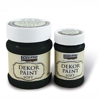 Nežna dekorativna boja 100 ml – black