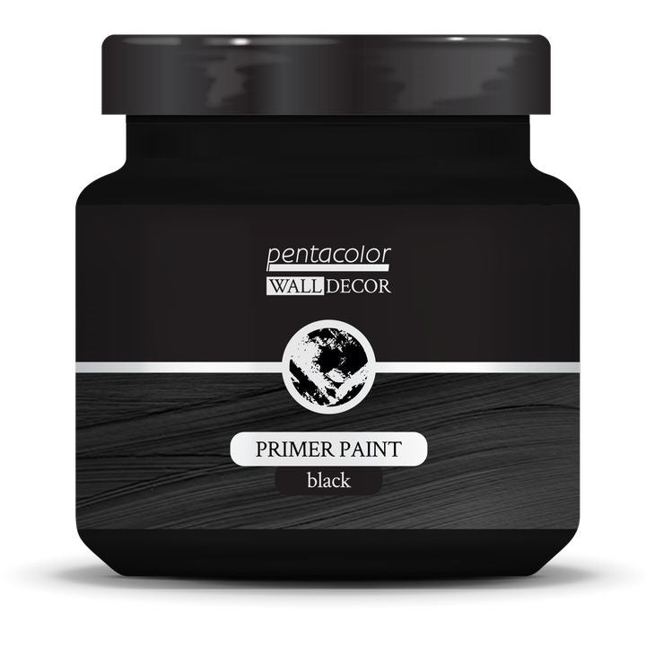 Crna osnovna boja za zidni dekor