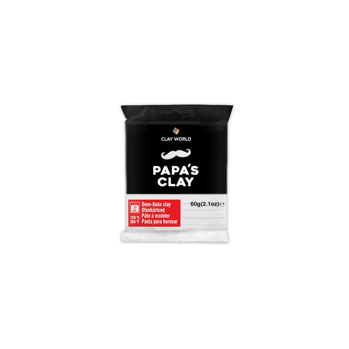 Papa's Clai Polimer Clai 60g | Various Shades