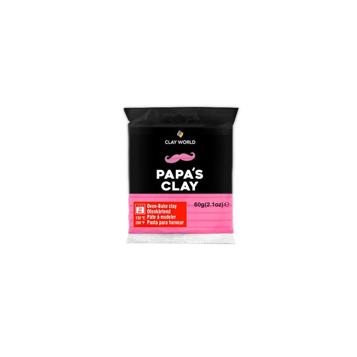 Papa's Clai Polimer Clai 60g | Various Shades