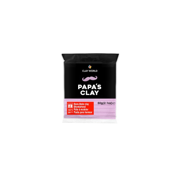 Papa's Clai Polimer Clai 60g | Various Shades
