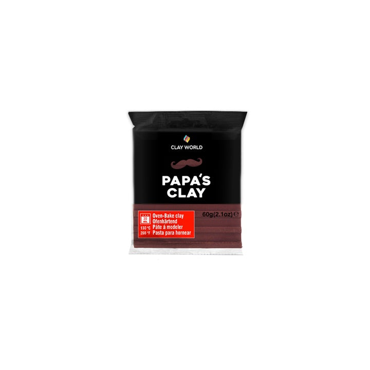 Papa's Clai Polimer Clai 60g | Various Shades