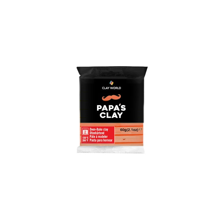 Papa's Clai Polimer Clai 60g | Various Shades