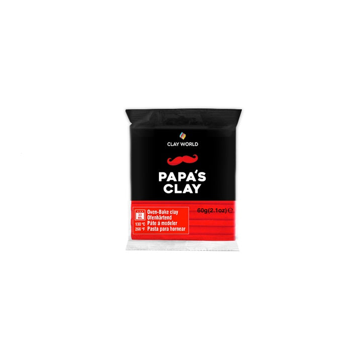 Papa's Clai Polimer Clai 60g | Various Shades