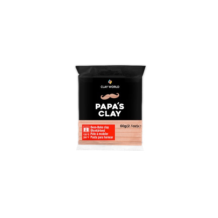 Papa's Clai Polimer Clai 60g | Various Shades