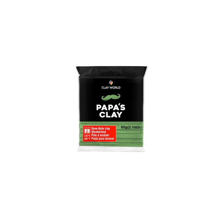 Papa's Clai Polimer Clai 60g | Various Shades