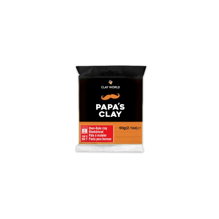Papa's Clai Polimer Clai 60g | Various Shades