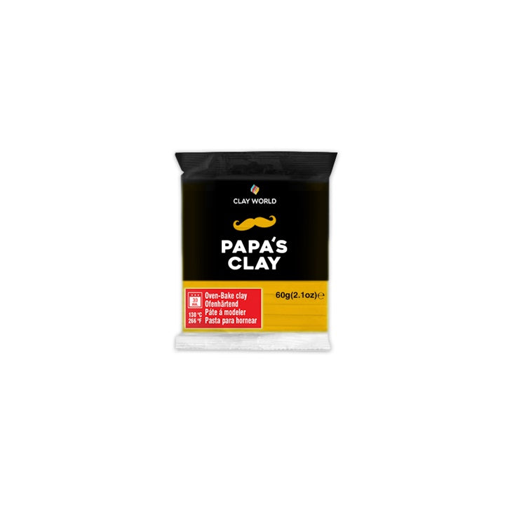 Papa's Clai Polimer Clai 60g | Various Shades