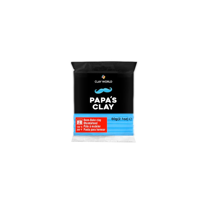 Papa's Clai Polimer Clai 60g | Various Shades