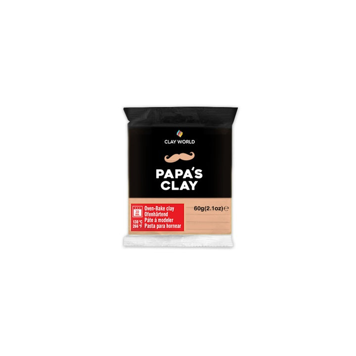 Papa's Clai Polimer Clai 60g | Various Shades