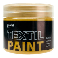 Metalik boja za tamni tekstil Profil 50 ml