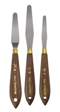 Set lopatica i noževa za umetničko slikanje - set od 3 dela