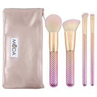 Set kozmetičkih četkica Complete Kit Rose 5 komada
