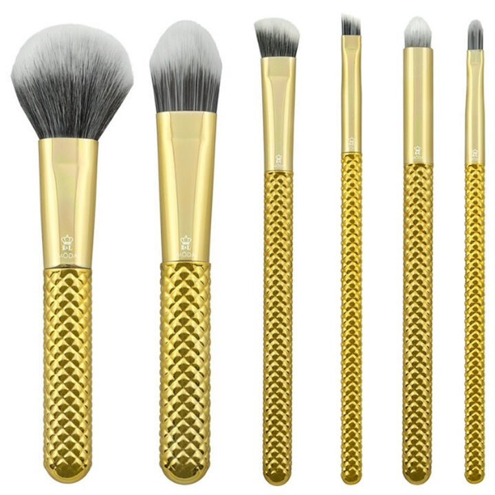 Set kozmetičkih četkica Metallic Gold