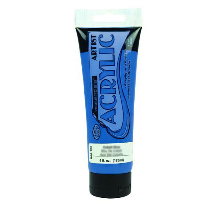 Akrilna boja Akryle Royal Essentials 120ml – Primary Cyan-plava