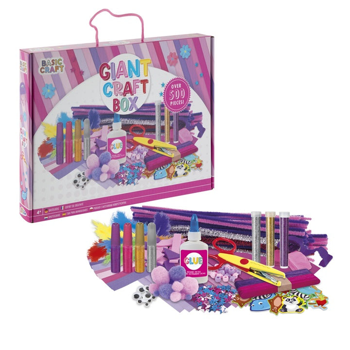 Giant Craft Bok Creative Set 500 kom Pink