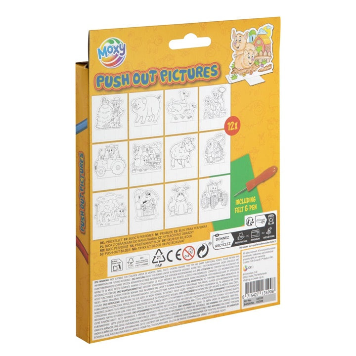 Punch-Out Pictures Farm Set