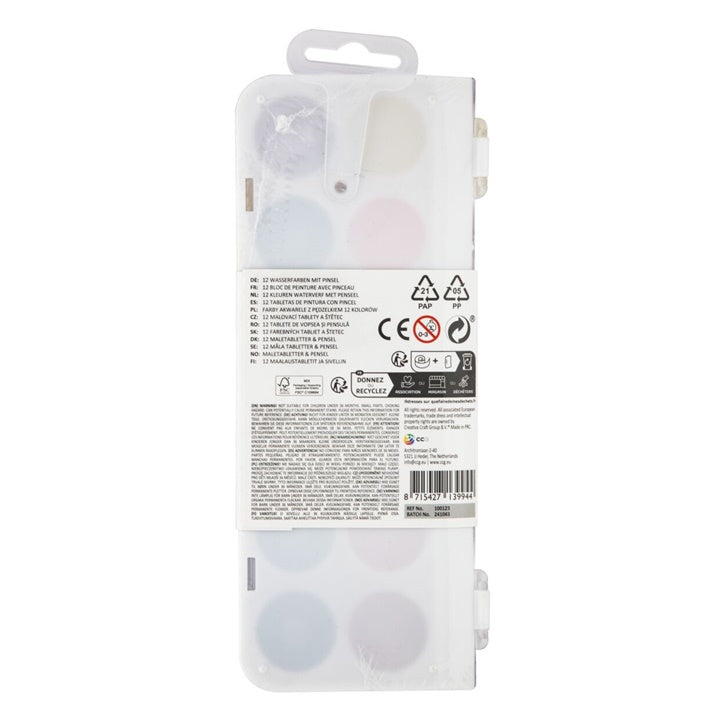 Set neonskih akvarelnih boja