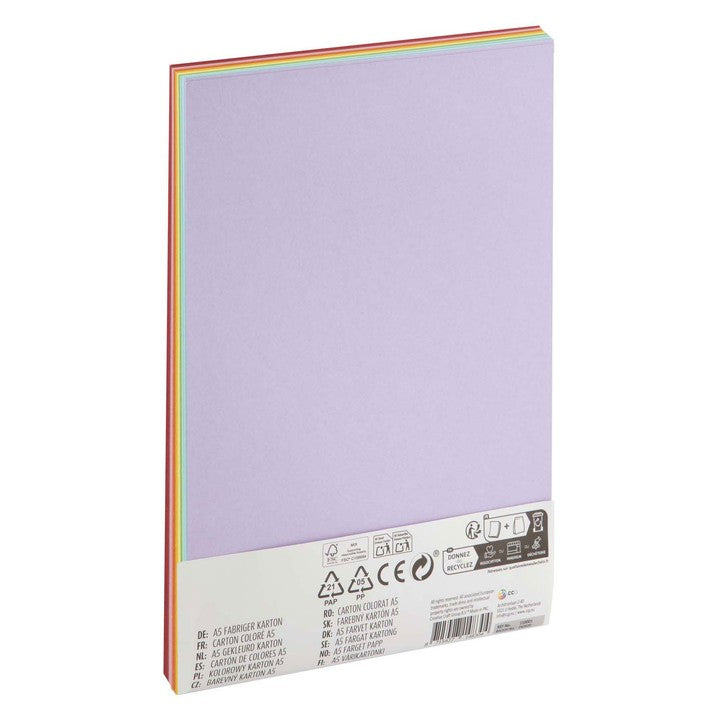 Moksi karton u boji A5, 40 listova, 200 gsm