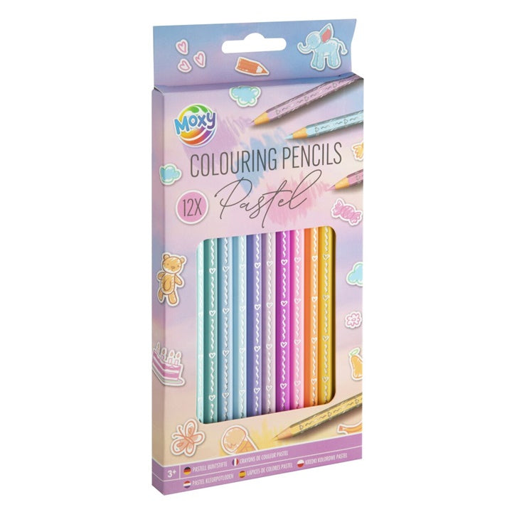 Olovke pastelnih boja 12 kom