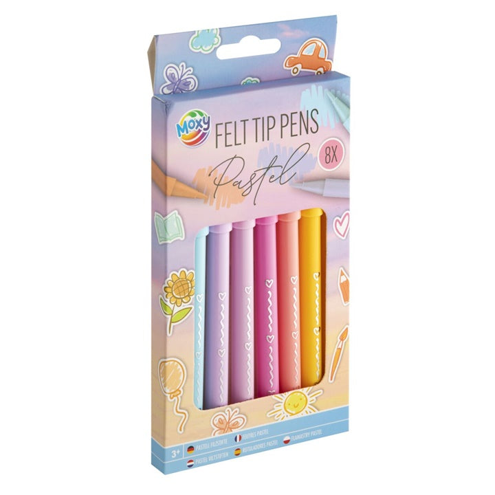 Pastel Marker Set 8 kom