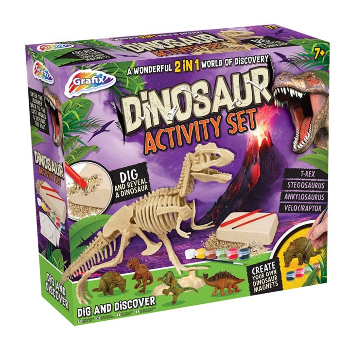 Kreativni set za decu Grafix Dinosaur