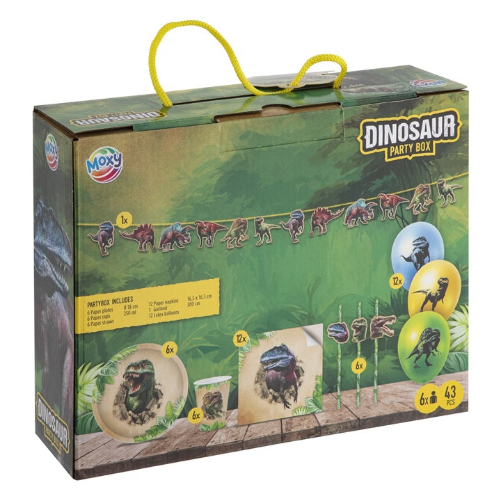 Dečiji set za zabavu na temu dinosaurusa 43 kom