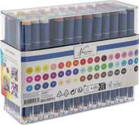 Set dvostranih markera NASSAU 48 kom