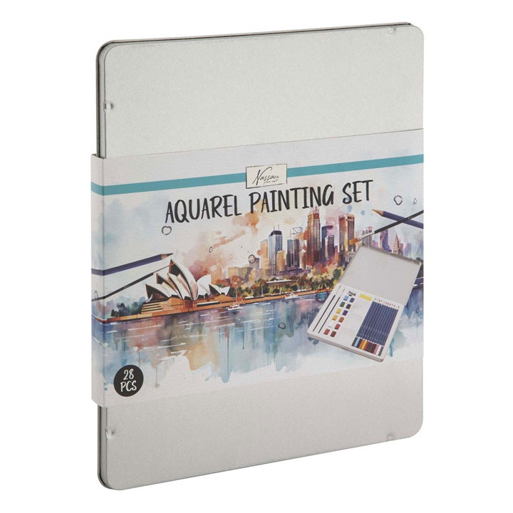 Akvarel Set Nassau 28-komad