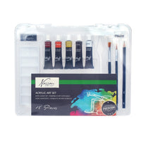 Set akrilnih boja Nassau Fine Art – 18-delni