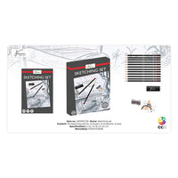 Sketching Set Nassau 15-Piece