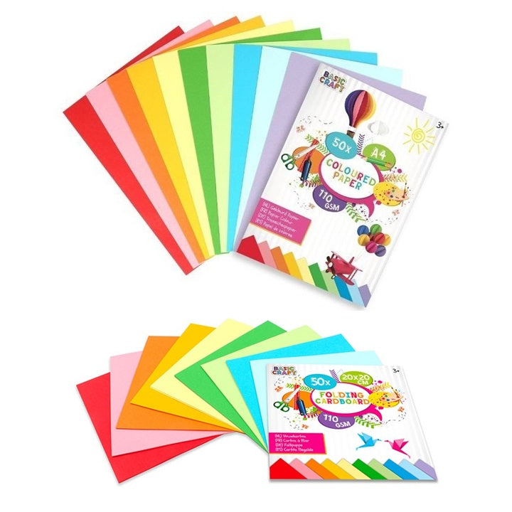Set papira u boji 50 kom