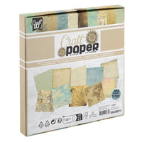 Scrapbooking papir 20 k 20 cm | bež nijanse
