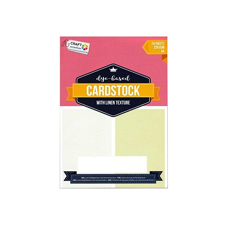 Kreativni karton Craft Sensations sa strukturom lana A4  - 24  lista