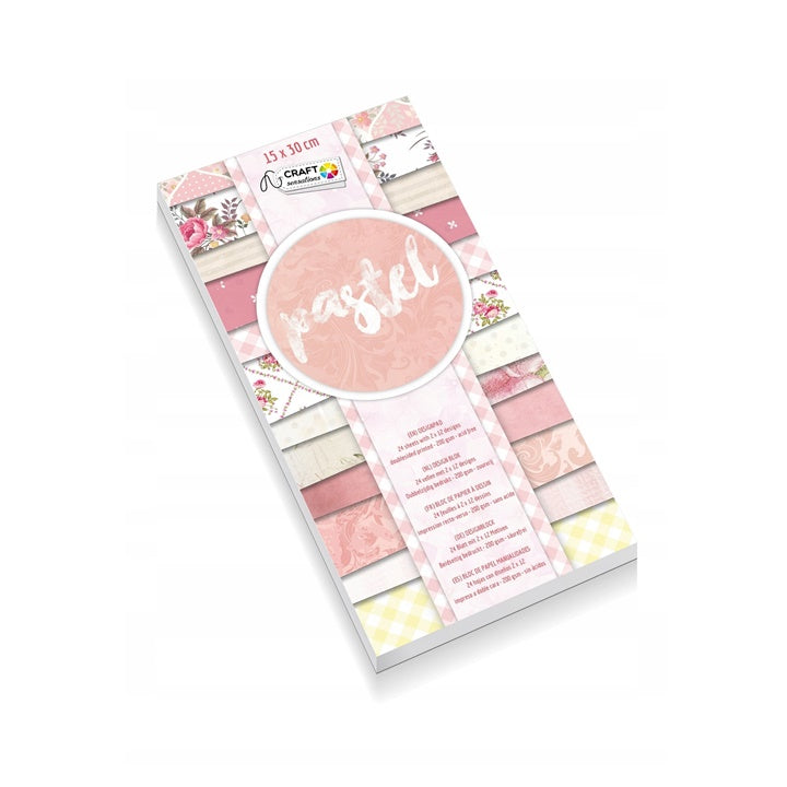 Papir za scrapbooking Craft Sensations  15x30 cm - 24 lista