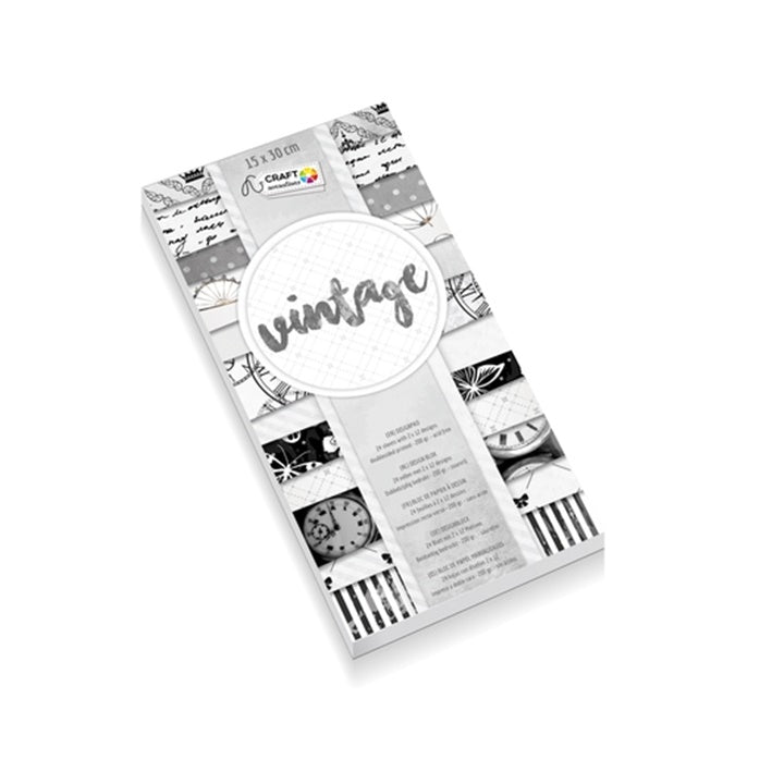 Papir za scrapbooking Craft Sensations  15x30 cm - 24 lista