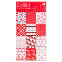 Papiri za scrapbooking 15 x 30 cm | set od 4 bloka
