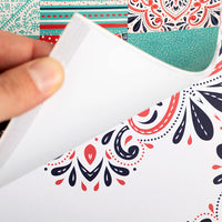 Papiri za scrapbooking 15 x 30 cm | set od 4 bloka