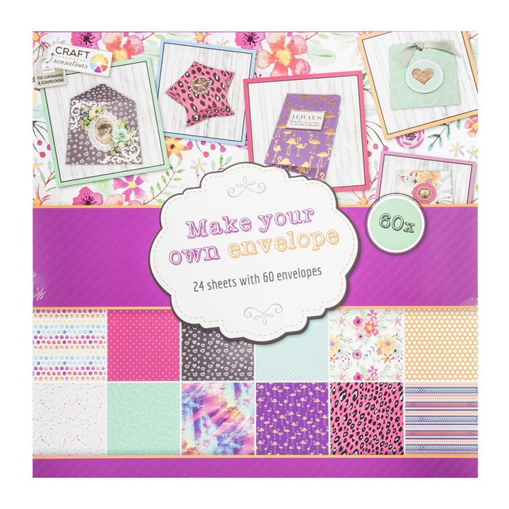 Kreativni set za scrapbooking Craft Sensations - 24 lista